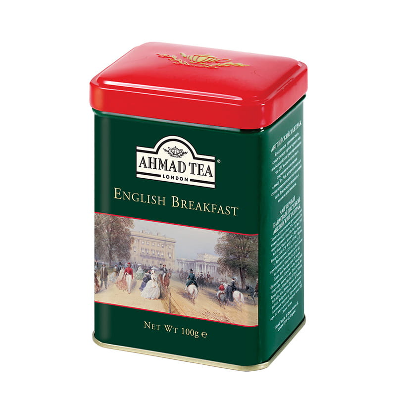 Ahmad Tea London – English Breakfast (puszka) – 100 g herbata liściasta