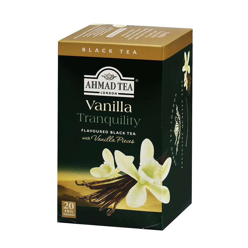 Herbata czarna smakowa – Wanilia (20 sztuk)